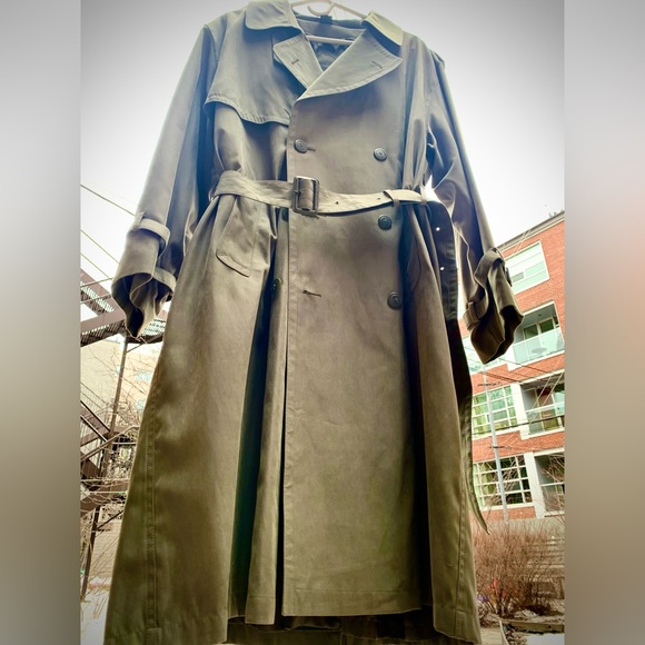 christian dumas Other - Olive Trench Coat 40 Short / Christian Dumas Trench Classique olive ceinturé